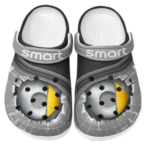 Smart Crocs Clogs Men Women, Gift For Smart Fan CAR188032025138 - Gray