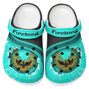 Firebird Pontiac Crocs Clogs Men Women, Gift For Firebird Pontiac Fan CAR188032025140 - Cyan