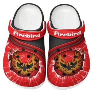 Firebird Pontiac Crocs Clogs Men Women, Gift For Firebird Pontiac Fan CAR188032025140 - Red