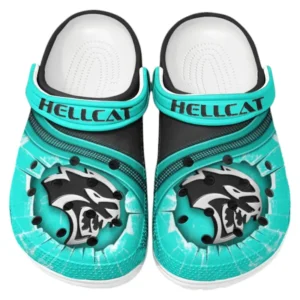Hellcat Crocs Clogs Men Women, Gift For Hellcat Fan CAR188032025141 - Cyan