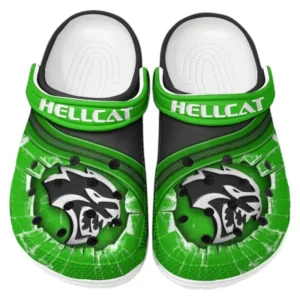 Hellcat Crocs Clogs Men Women, Gift For Hellcat Fan CAR188032025141 - Green