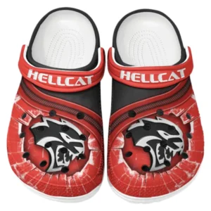 Hellcat Crocs Clogs Men Women, Gift For Hellcat Fan CAR188032025141 - Red