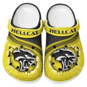 Hellcat Crocs Clogs Men Women, Gift For Hellcat Fan CAR188032025141 - Yellow