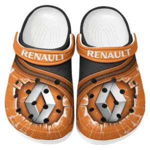 Renault Crocs Clogs Men Women, Gift For Renault Fan CAR188032025143 - Orange