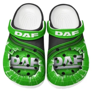 DAF Crocs Clogs Men Women, Gift For DAF Fan CAR188032025144 - Green