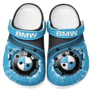 BMW Crocs Clogs Men Women, Gift For BMW Fan CAR188032025145 - Blue