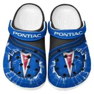 Pontiac Crocs Clogs Men Women, Gift For Pontiac Fan CAR188032025147 - Blue