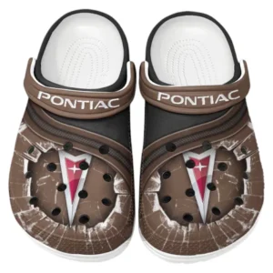 Pontiac Crocs Clogs Men Women, Gift For Pontiac Fan CAR188032025147 - Brown