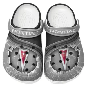 Pontiac Crocs Clogs Men Women, Gift For Pontiac Fan CAR188032025147 - Gray