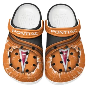 Pontiac Crocs Clogs Men Women, Gift For Pontiac Fan CAR188032025147 - Orange