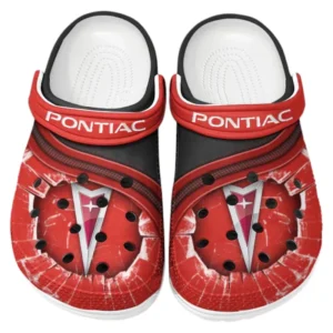 Pontiac Crocs Clogs Men Women, Gift For Pontiac Fan CAR188032025147 - Red