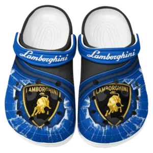 Lamborghini Crocs Clogs Men Women, Gift For Lamborghini Fan CAR188032025150 - Blue