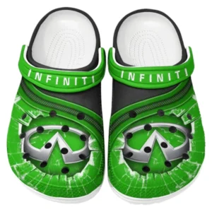 Infiniti Crocs Clogs Men Women, Gift For Infiniti Fan CAR188032025152 - Green