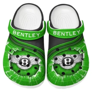 Bentley Crocs Clogs Men Women, Gift For Bentley Fan CAR188032025153 - Green