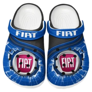 Fiat Crocs Clogs Men Women, Gift For Fiat Fan CAR188032025158 - Blue