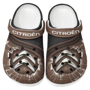 Citroen Crocs Clogs Men Women, Gift For Citroen Fan CAR188032025159 - Brown