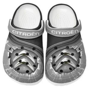 Citroen Crocs Clogs Men Women, Gift For Citroen Fan CAR188032025159 - Gray
