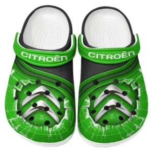 Citroen Crocs Clogs Men Women, Gift For Citroen Fan CAR188032025159 - Green