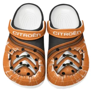 Citroen Crocs Clogs Men Women, Gift For Citroen Fan CAR188032025159 - Orange