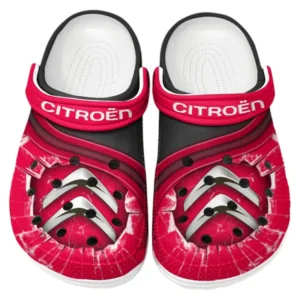 Citroen Crocs Clogs Men Women, Gift For Citroen Fan CAR188032025159 - Red