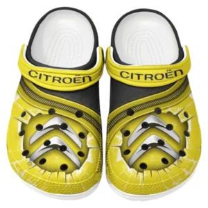Citroen Crocs Clogs Men Women, Gift For Citroen Fan CAR188032025159 - Yellow