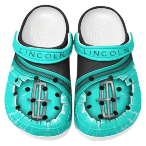 Lincoln Crocs Clogs Men Women, Gift For Lincoln Fan CAR188032025161 - Cyan