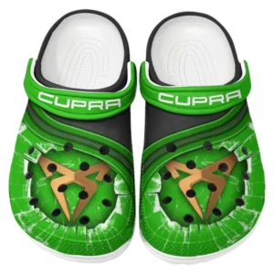 Cupra Crocs Clogs Men Women, Gift For Cupra Fan CAR188032025162 - Green