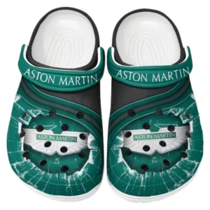 Aston Martin Crocs Clogs Men Women, Gift For Aston Martin Fan CAR188032025163 - Green