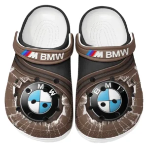 BMW M Crocs Clogs Men Women, Gift For BMW M Fan CAR188032025164 - Brown