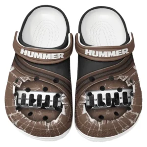 Hummer Crocs Clogs Men Women, Gift For Hummer Fan CAR188032025166 - Brown