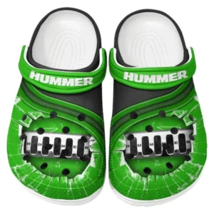 Hummer Crocs Clogs Men Women, Gift For Hummer Fan CAR188032025166 - Green