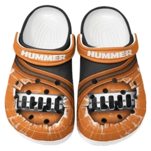 Hummer Crocs Clogs Men Women, Gift For Hummer Fan CAR188032025166 - Orange