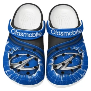 Oldsmobile Crocs Clogs Men Women, Gift For Oldsmobile Fan CAR188032025170 - Blue