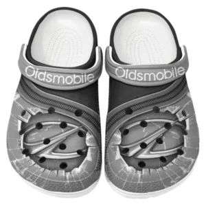 Oldsmobile Crocs Clogs Men Women, Gift For Oldsmobile Fan CAR188032025170 - Gray