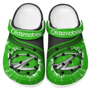 Oldsmobile Crocs Clogs Men Women, Gift For Oldsmobile Fan CAR188032025170 - Green