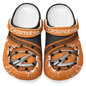 Oldsmobile Crocs Clogs Men Women, Gift For Oldsmobile Fan CAR188032025170 - Orange