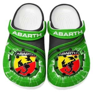 Abarth Crocs Clogs Men Women, Gift For Abarth Fan CAR188032025171 - Green