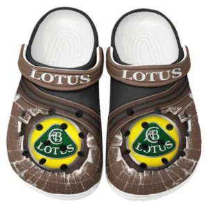 Lotus Car Crocs Clogs Men Women, Gift For Lotus Car Fan CAR188032025173 - Brown