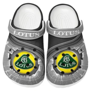 Lotus Car Crocs Clogs Men Women, Gift For Lotus Car Fan CAR188032025173 - Gray