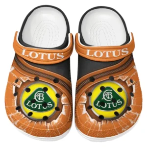 Lotus Car Crocs Clogs Men Women, Gift For Lotus Car Fan CAR188032025173 - Orange
