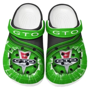 Pontiac GTO Crocs Clogs Men Women, Gift For Pontiac GTO Fan CAR188032025176 - Green