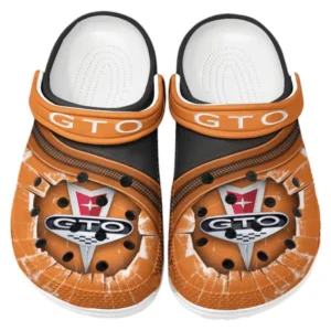 Pontiac GTO Crocs Clogs Men Women, Gift For Pontiac GTO Fan CAR188032025176 - Orange
