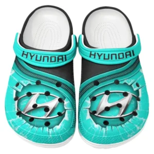 Hyundai Crocs Clogs Men Women, Gift For Hyundai Fan CAR188032025178 - Cyan