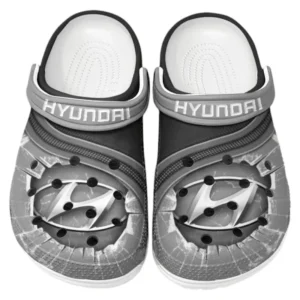 Hyundai Crocs Clogs Men Women, Gift For Hyundai Fan CAR188032025178 - Gray
