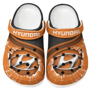 Hyundai Crocs Clogs Men Women, Gift For Hyundai Fan CAR188032025178 - Orange