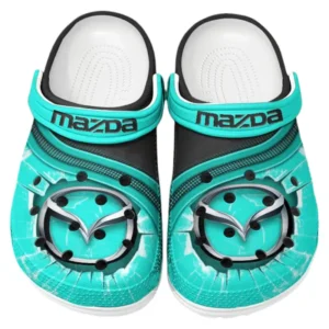 Mazda Crocs Clogs Men Women, Gift For Mazda Fan CAR188032025179 - Cyan