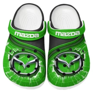 Mazda Crocs Clogs Men Women, Gift For Mazda Fan CAR188032025179 - Green