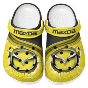 Mazda Crocs Clogs Men Women, Gift For Mazda Fan CAR188032025179 - Yellow