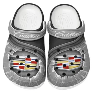 Cadillac Crocs Clogs Men Women, Gift For Cadillac Fan CAR188032025180 - Gray