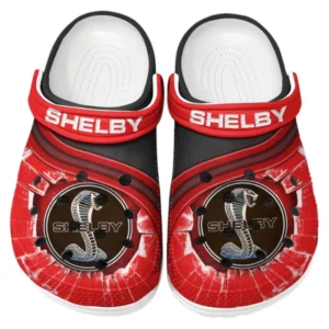 Shelby Crocs Clogs Men Women, Gift For Shelby Fan CAR188032025181 - Red